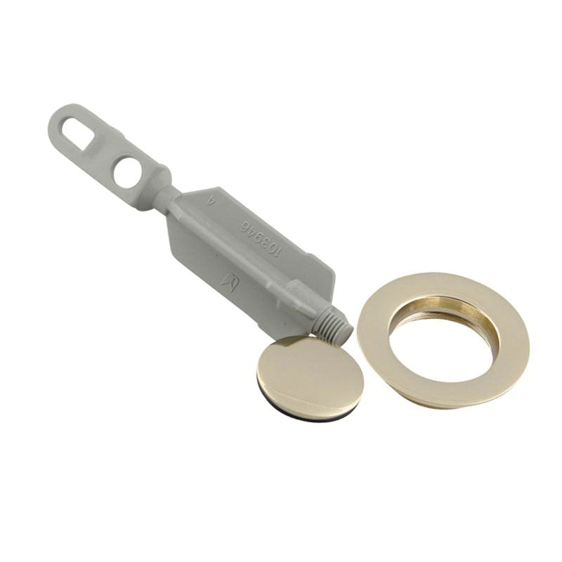 Drain Plug and Seat - Polished Brass