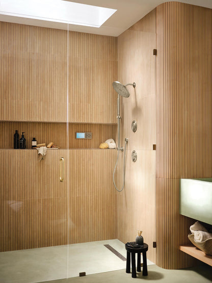 Cia M-Core - Shower Trim Only - Brushed Nickel - Wall Mount