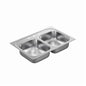 33" Drop-in Kitchen Sink - 3-Hole