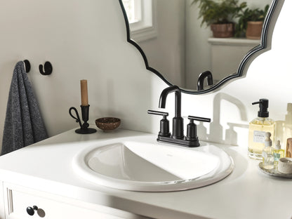 BGCW13 - 19 x 19" Bathroom Sink - Undermount - Oval Shape