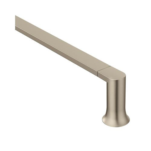 Genta - 24" Towel Bar - Brushed Nickel - Zinc