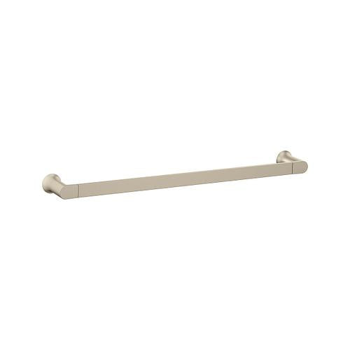 Genta - 24" Towel Bar - Brushed Nickel - Zinc