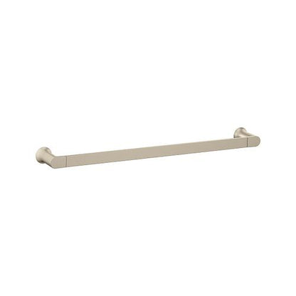 Genta - 24" Towel Bar - Brushed Nickel - Zinc