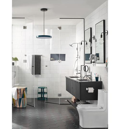 Triva - 9" Hand Towel Bar - Zinc/