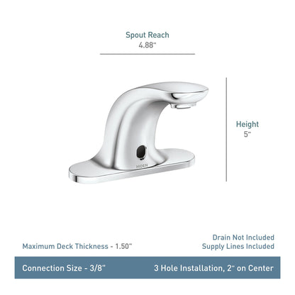 M-Power - Transitional Electronic Faucet - Deck Mount