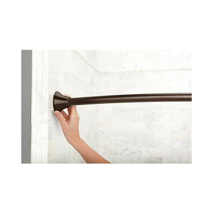 Curved Shower Rod - 430 Stainless Steel - Old World Bronze