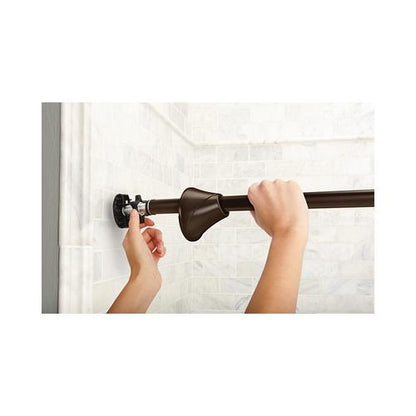 Curved Shower Rod - 430 Stainless Steel - Old World Bronze