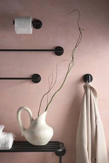 Iso - Single Robe Hook - Wall Mount - Zinc