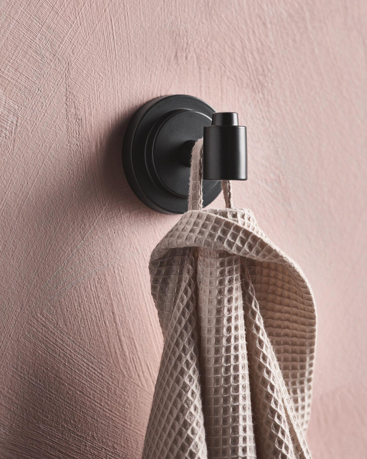 Iso - Single Robe Hook - Wall Mount - Zinc