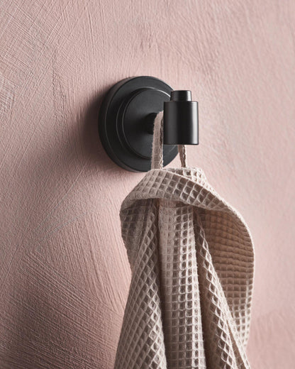 Iso - Single Robe Hook - Wall Mount - Zinc