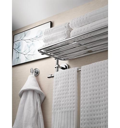 Iso - Robe Hook - Chrome - Wall Mount