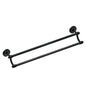 Iso - 24" Double Towel Bar - Aluminum/Zinc