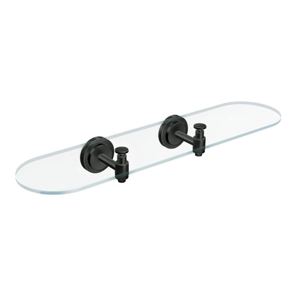 Iso - Glass Shelf - Zinc
