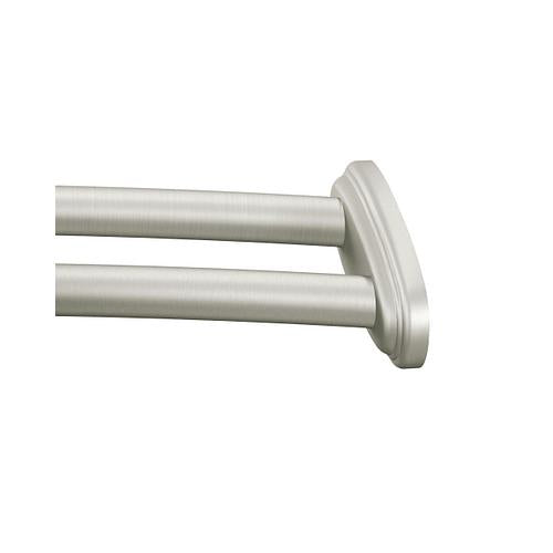 Moen® DN2141BN Curved Shower Rod With Flange