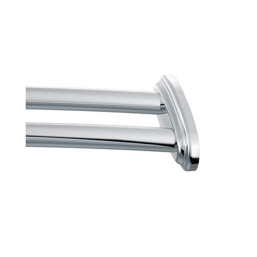 Moen® DN2141BN Curved Shower Rod With Flange
