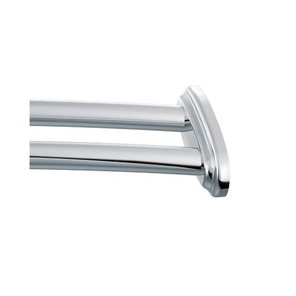 Moen® DN2141BN Curved Shower Rod With Flange
