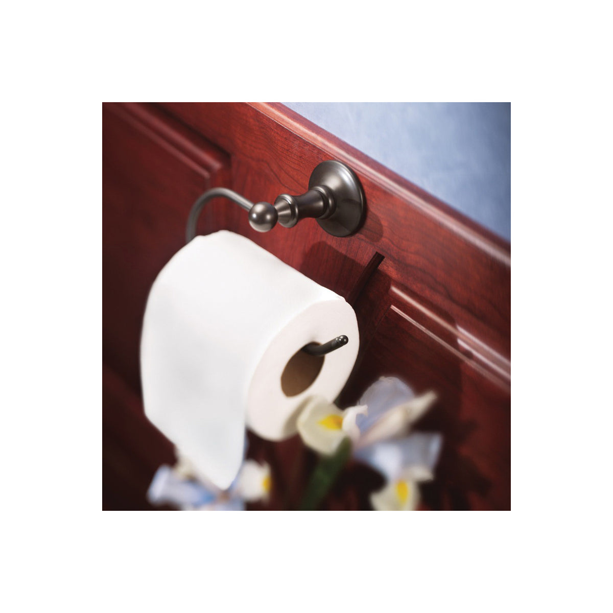 Danbury - European Toilet Paper Holder - Wall Mount - Zinc