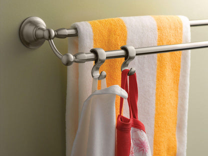 Sage - 24" Double Towel Bar - Brass
