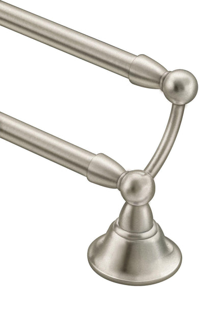 Sage - 24" Double Towel Bar - Brass
