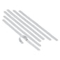 Moen® DN7045 Tub Safety Tread Strip, Home Care®, For Use With Bath Tub or Shower Floor, PVC, Glacier White, Import