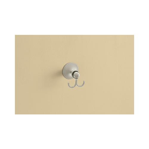 Lounge - Robe Hook - Brushed Nickel - Wall Mount