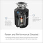 Gx Series - Batch Feed Garbage Disposal - 1-1/2" Drain