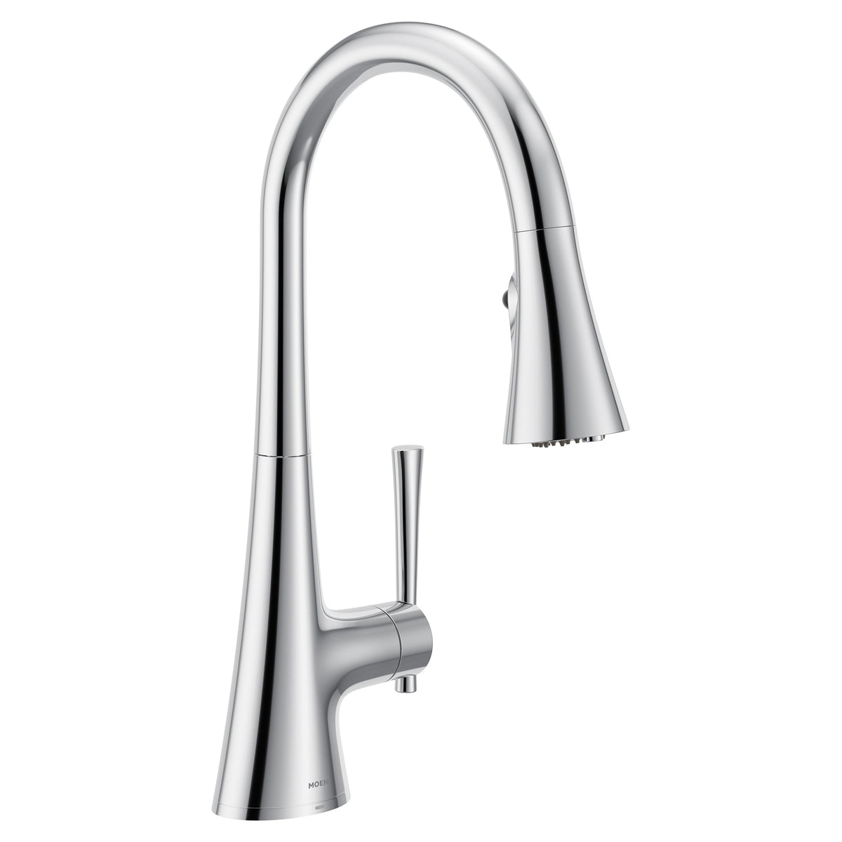 Moen® F9126 Kurv Flexible Faucet, 1.5 gpm Flow Rate, Chrome, 1 Handles, 1 Faucet Holes, Function: Traditional, Domestic