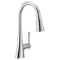 Moen® F9126 Kurv Flexible Faucet, 1.5 gpm Flow Rate, Chrome, 1 Handles, 1 Faucet Holes, Function: Traditional, Domestic