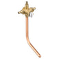 Moen® FP62360PF Posi-Temp® M-Pact® Pressure Balancing Valve, 1/2 in Crimp Ring PEX Inlet x 1/2 in Crimp Ring PEX Outlet, Brass Body, Domestic