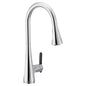 Moen® FS7235 Sinema Flexible Faucet, 1.5 gpm Flow Rate, Chrome, 1 Handles, 1 Faucet Holes, Function: Traditional