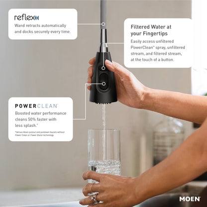 Sinema - Flexible Faucet - Matte Black - 1.5 GPM