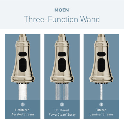 Weymouth - Flexible Faucet - Polished Nickel - Deck Mount