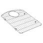 Moen® GGA56B Bottom Grid, Rear Drain Opening, Stainless Steel, Domestic
