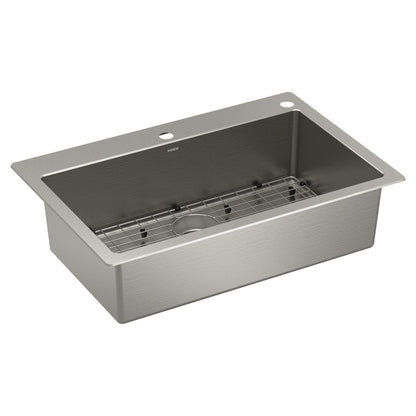1800 Series - 22" Kitchen Sink - 2 Faucet Holes