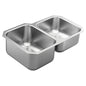 Center Drain Sink - Undermount Mounting
