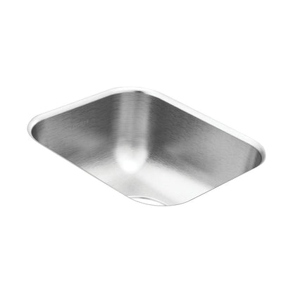 Center Drain Bar Sink - Stainless Steel - Undermount
