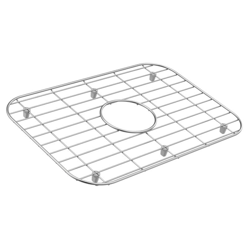 Moen® GSA402 Bottom Grid, Center Drain Opening, Stainless Steel, Import