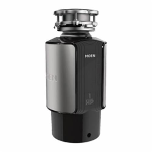 Moen® GX100C GX Series Garbage Disposal, 1-1/2 in Drain, 1 hp, 115 V, 2800 rpm Grinding, Import
