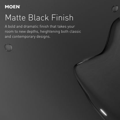 Sip - Transitional Faucet - Matte Black - 1 GPM