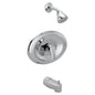 Moen® L23569EP Tub/Shower Trim, Diverter Tub Spout, Showerhead, 1.75 gpm Shower, Chrome Plated