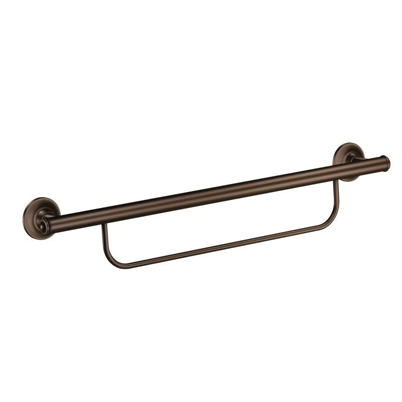 Moen® LR2350DBN Grab Bar With Integrated Towel Bar