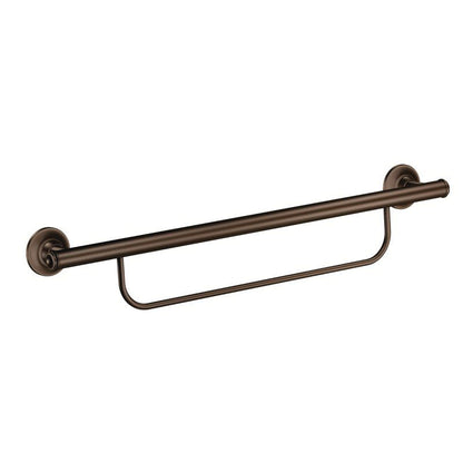 Moen® LR2350DBN Grab Bar With Integrated Towel Bar