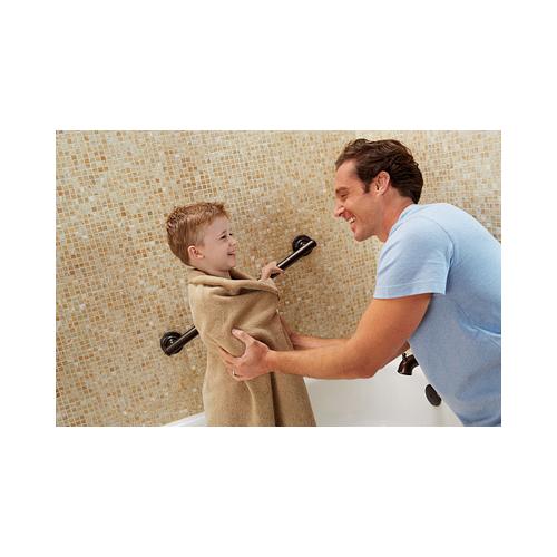Home Care - Grab Bar with Curl Grip - 24" - Concealed