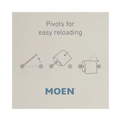 Weymouth - Paper Holder - Wall Mount - Zinc