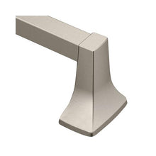 Donner - 30" Square Towel Bar - Brushed Nickel - Aluminum