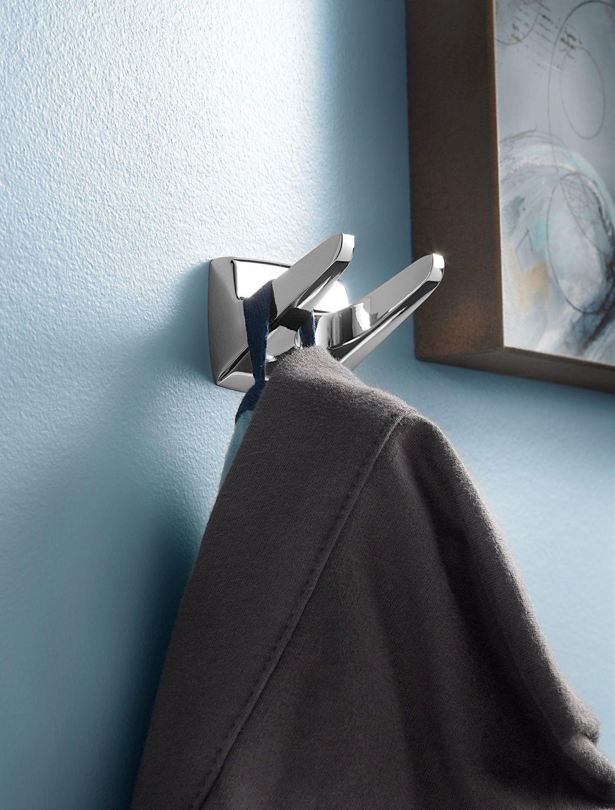 Donner - Contemporary Robe Hook - Wall Mount - Zinc Alloy