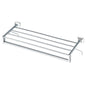 Moen® R5519 Towel Bar With Shelf, Hotel™ Motel, 24 in L Bar, 430 Stainless Steel, Polished Chrome, Import