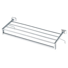 Hotel Motel - 24" Towel Bar with Shelf - 430 Stainless Steel