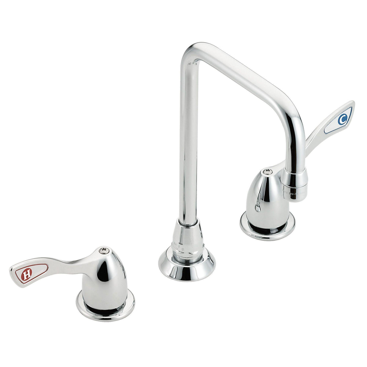 M-Dura - Double Bend Spout - 7-3/8" H - Brass
