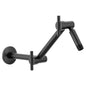 S116 Series - Adjustable Shower Arm - Matte Black - 16" L